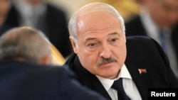 Аляксандар Лукашэнка на пясяджэньні Вышэйшай рады Эўразійскага эканамічнага саюзу, Масква, 25 траўня 2023