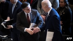 Майк Джонсон, який також провів зустріч тет-а-тет з Байденом, наполягає на тому, що питання кордону є пріоритетом. Фото ілюстративне 