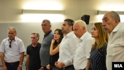 Сеад Кочан на изрекувањето на пресудата за „Труст“