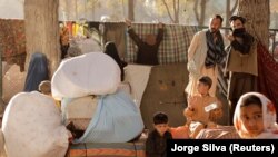 کابل کې بې ځایه شوي کډوال