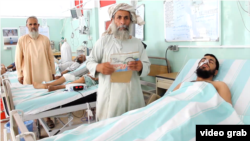 مجروحان نبردهای اخیر در کندهار