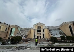 У выніку абстрэлу пацярпеў будынак Сумскага дзяржаўнага ўнівэрсытэту