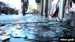 Vandalizovani lokal u vlasništvu osobe turskog porekla, 28. Oktobar 2025.