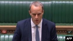 Ministrul britanic de Externe, Dominic Raab