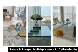 Фото інтер'єру апартаментів з оголошення