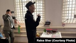 Марафоншы Марат Жыланбаев Степногорск түрмесінде. 29 шілде, 2025 жыл.