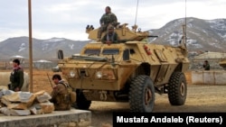 Войници от афганистанската армия, ноември 2020 г.