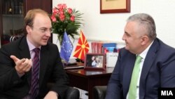 Антонио Милошоски и Илира Мета