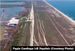 Арабатська стрілка. Скріншот із відео