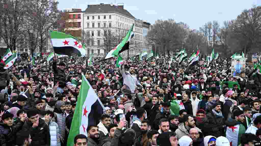 Pripadnici sirijske zajednice u Berlinu.