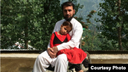 Hussain Ali, a former miner in his late 20s, is now wheelchair-bound after a spinal-cord injury in 2016. 