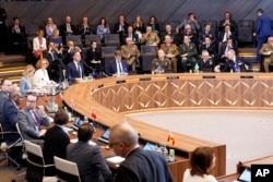 Засідання Північноатлантичної ради у форматі міністрів закордонних справ у штаб-квартирі НАТО в Брюсселі, Бельгія, 4 квітня 2025 року