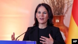 Аналена Баербок, министерка за надворешни работи на Германија 