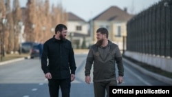 Магомед Даудов (слева) и Рамзан Кадыров