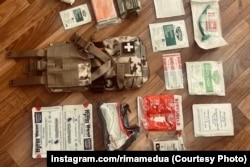 Зьмесьціва заплечніка Рымы, фота з прыватнага архіву