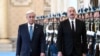 Kazakhstan - Kazakh President Kassym-Jomart Tokayev and Azerbaijani President Ilham Aliyev meet in Astana, October 21, 2025. 