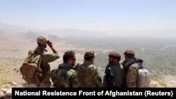 برخی از اعضای جبهه مقاومت ملی افغانستان 