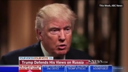Trump: Putin 'Is Not Going Into Ukraine'