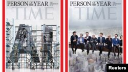 Вокладка Time, прысьвечаная архітэктарам штучнага інтэлекту