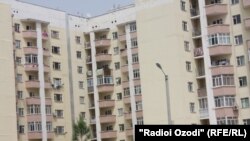 Яке аз манзилҳои баландошёнаи шаҳри Душанбе