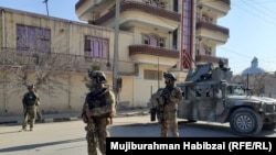 منزل قیصاری در محاصره نیروهای امنیتی افغان در بلخ. December 16 2019