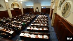 Архивска фотографија: Собраниска седница без присуство на опозицијата