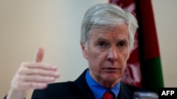 FILE: Former U.S. Ambassador to Afghanistan Ryan Crocker.