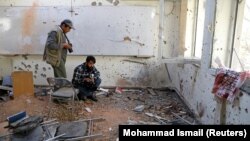 تصویر پس از حمله بر پوهنتون کابل