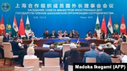 آرشیف، نشست پیمان همکاری‌های‌ شانگهای در بیجنگ