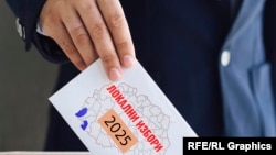 Графичка илустрација - Локални избори 2025