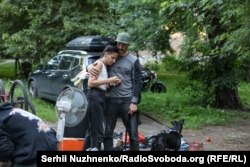 Пострадавшие от российской воздушной атаки. Киев, 4 июля 2025 года