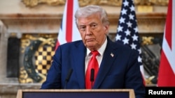 دونالد ترمپ رییس جمهور ایالات متحدۀ امریکا 